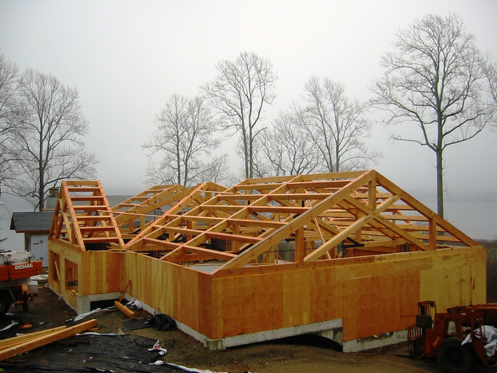 Modified Hammer Beam Truss for an Indoor Pool
