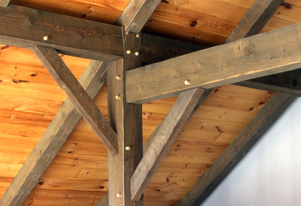 Post & Beam Timber Joinery with Pegs