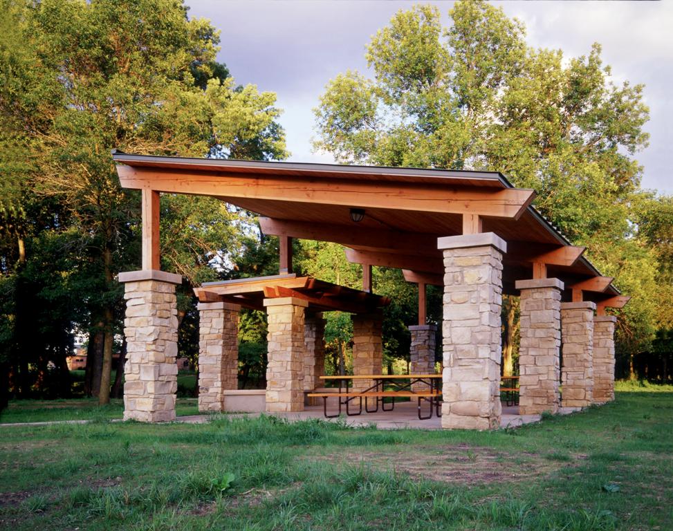 Heavy Timber Framed Pavilion