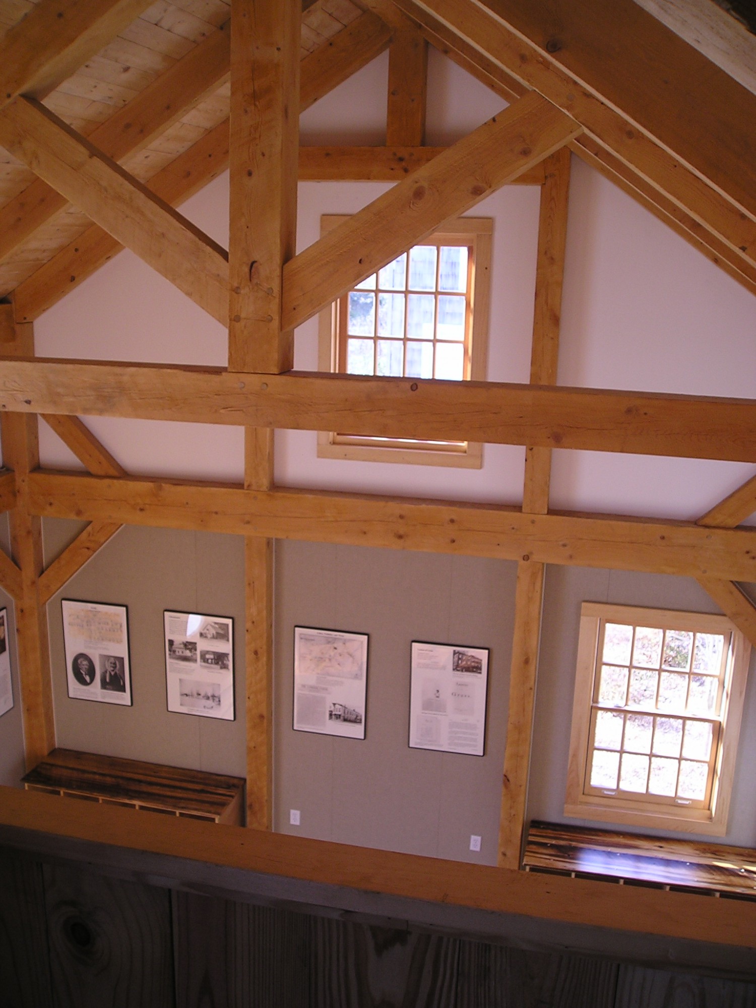 Post & beam frame interior design
