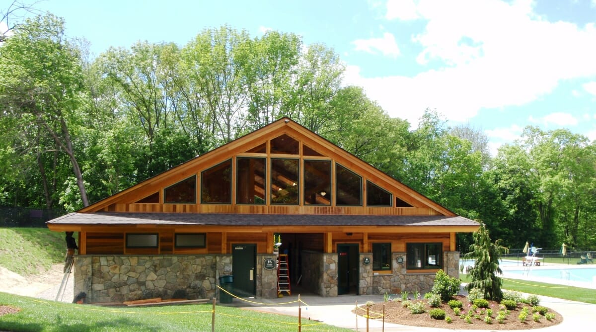 Timber Trusses for Katonah Bath House