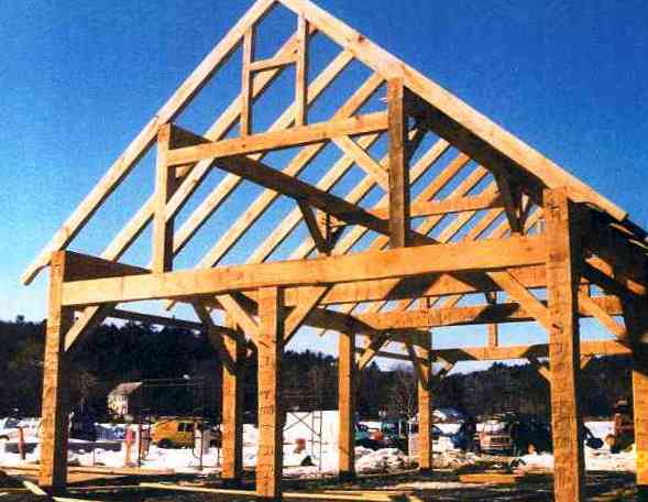 Timber Frame Picnic Shelter