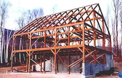 New England Timber Frame Home