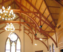 Timber Church Ceiling