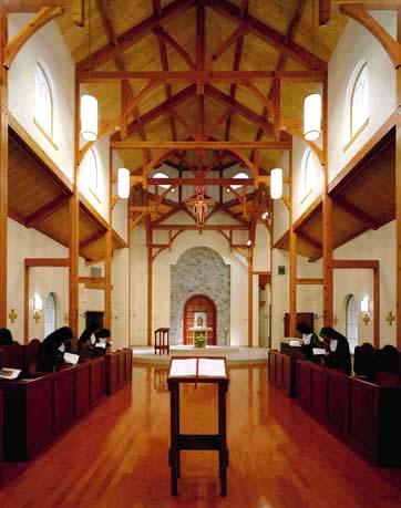 Bethlehem Monastery Heavy Timber Frame