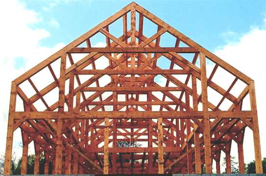 Brigham Hill Farm Post & Beam Barn