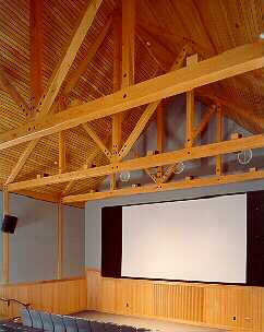 Billings Farm Theater Heavy Timber Roof Trusses