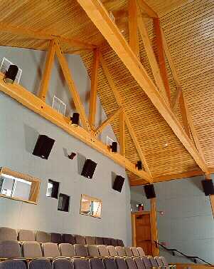 Billings Farm Timber Frame Theater