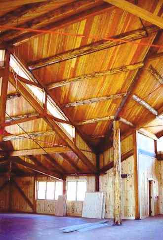 Log Design Interior Camp Pioneer