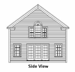 Other Side View of Post & Beam House