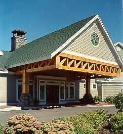 Hawthorn Suites Timber Framed Porte Cochere