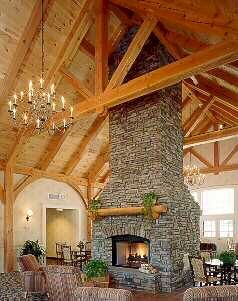 Hawthorn Suites Hotel Timber Framed Lobby