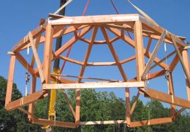 Raising the Cupola