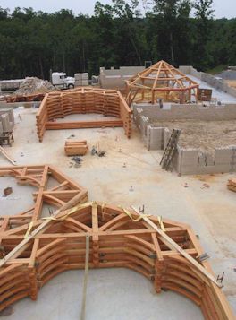 Ready for the Timber Frame Raising