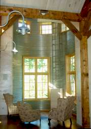 Round Room off Timber Frame