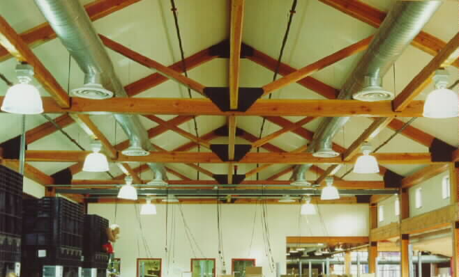 Heavy Timber Trusses with Steel Connections
