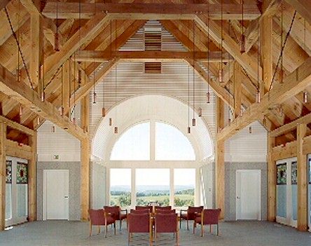 Timber Frame Memorial Chapel
