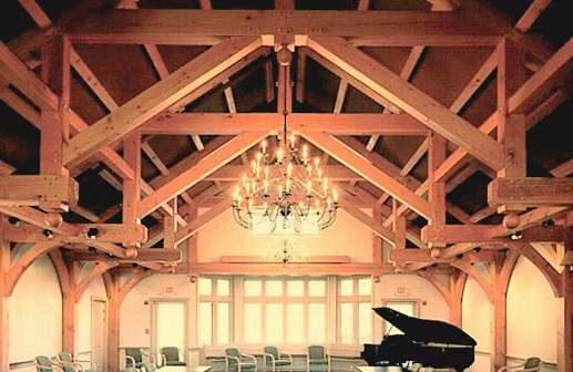 Hammer Beam Timber Frame - Mozart Room