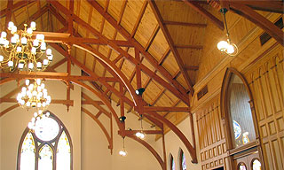 timber frame churches, timber frame chapels