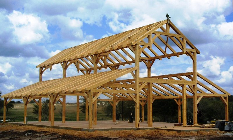 Timber Frame Craftmanship | Timber Frame Roof Structures