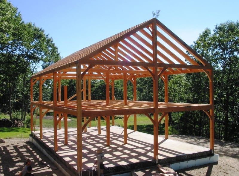 Post and Beam Construction | Building with Wood