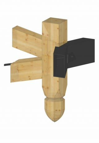 steel timber wood joinery frame compression ring plates