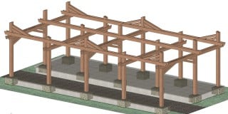 Six Flags - New Jersey Timber Frames