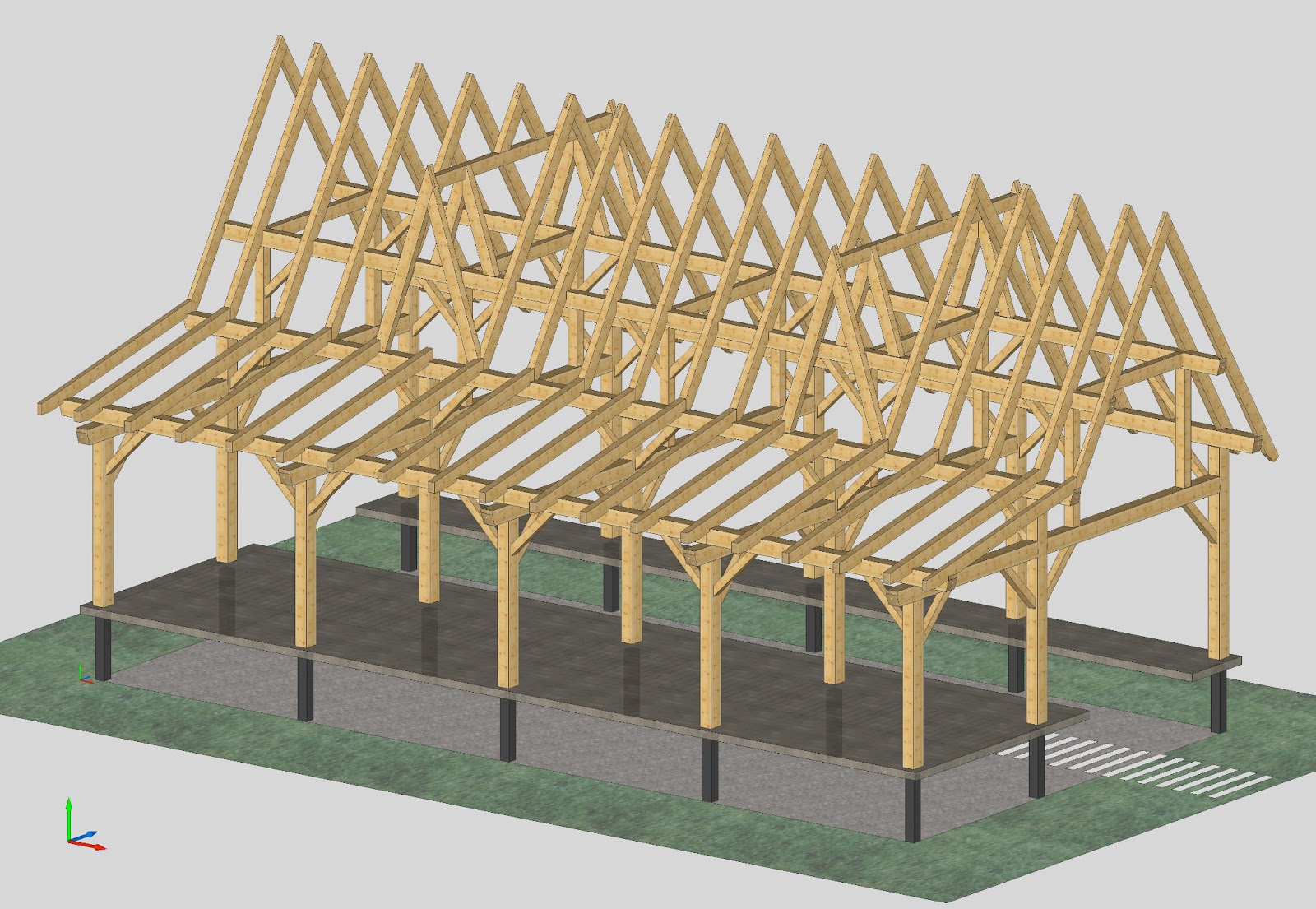 Timber-Frame-Safari-Load-Platform