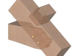 collar tie and rafter joint