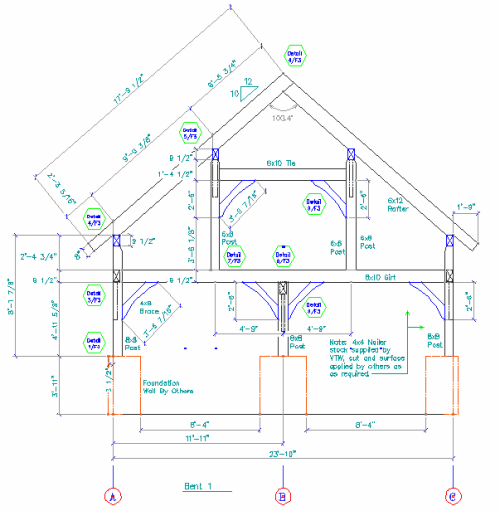  Timber  Frame  Garage  Post and Beam Construction