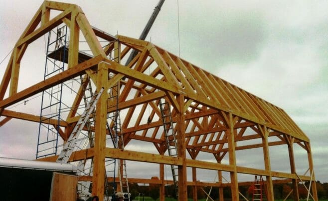 Placing Timber Trusses