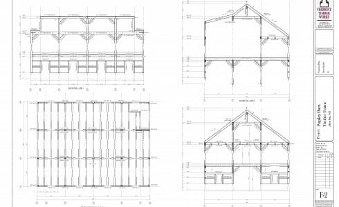 Framing Plans for the New Hampshire Pugsley Barn