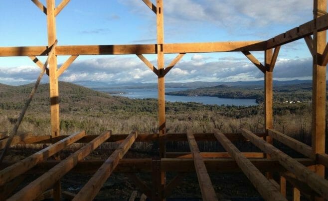 New Hampshire Timber Frame Barn