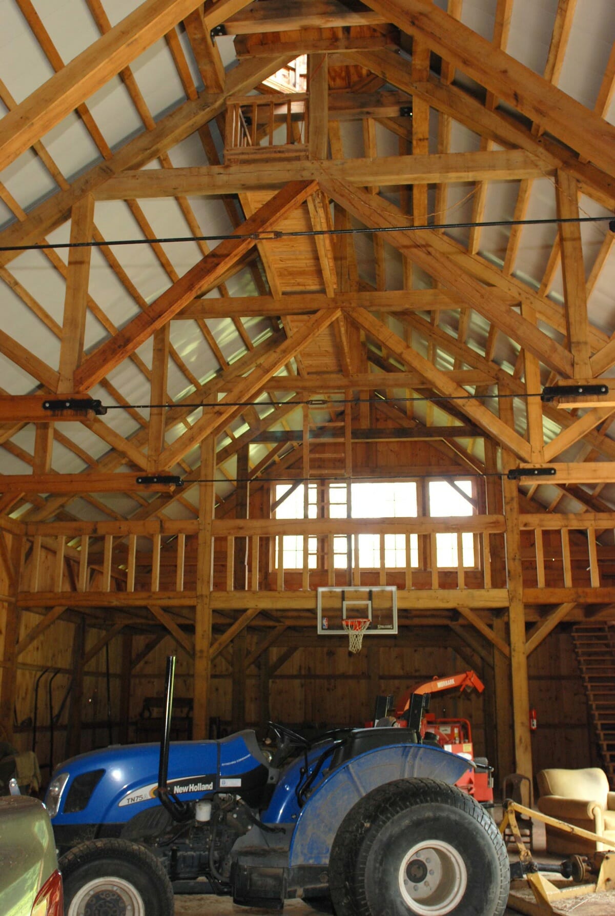traditional timber frame barn