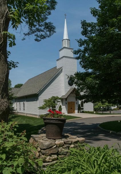 Exterior of Saint Patrick's Church