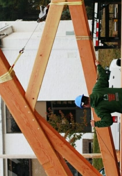 Timber Truss Ready to Fly 