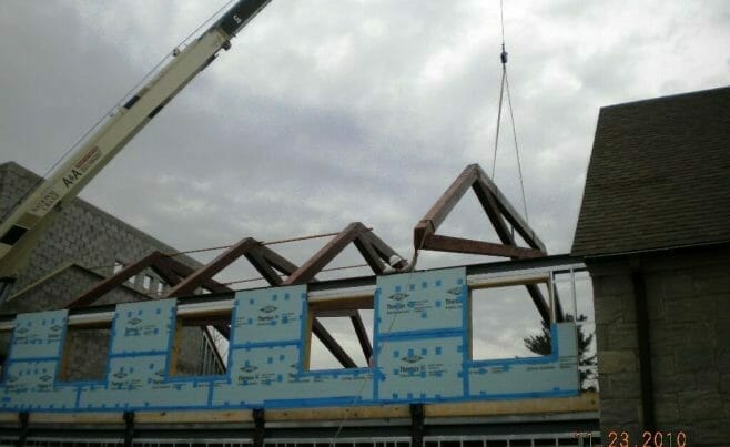 Placing Timber Truss