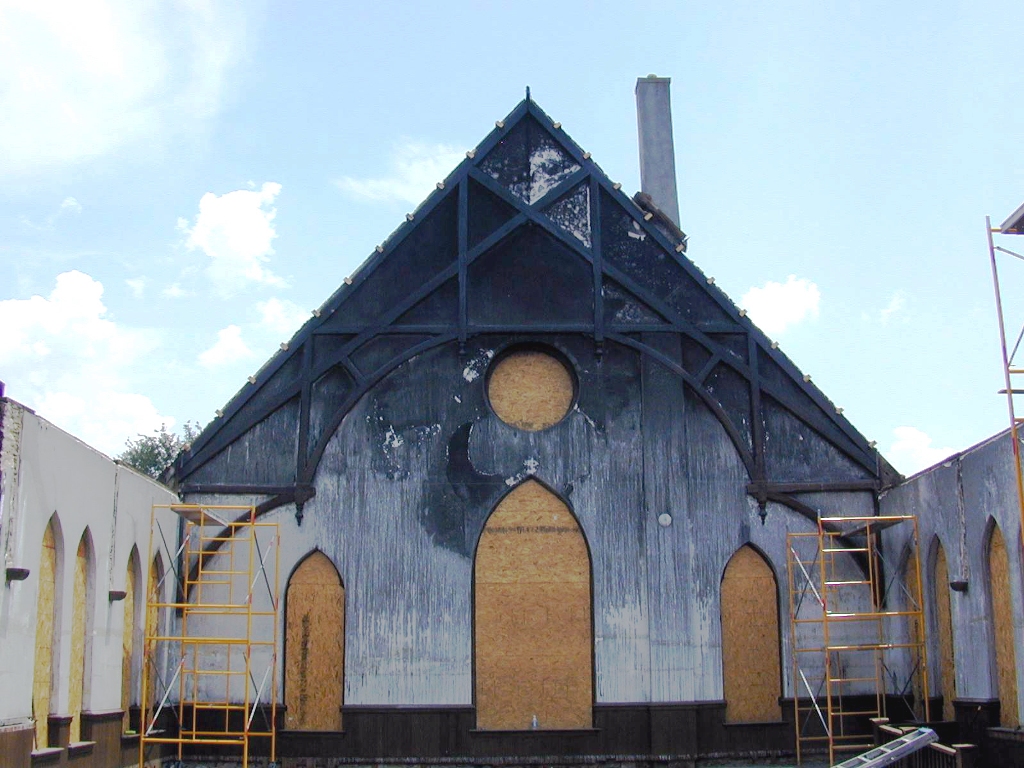 Fire Damaged Church