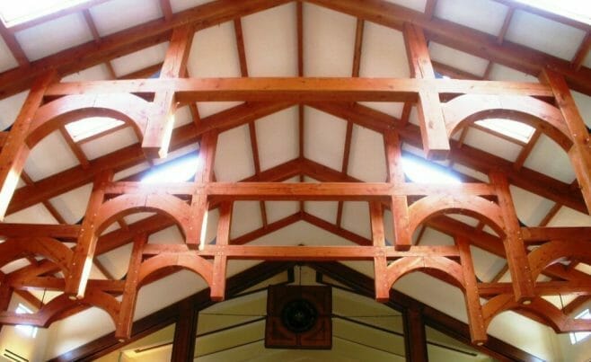 Timber Church Ceiling