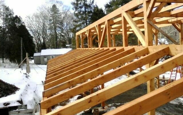 Dining Hall Roof Beams