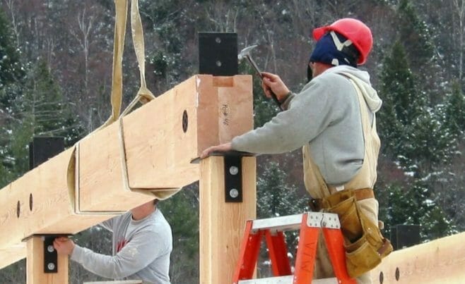 Timber Frame Assembly