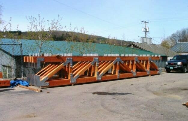 Timber Girder Trusses with Steel Joinery