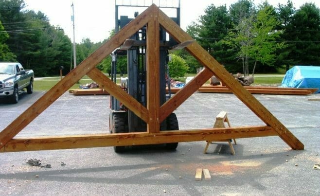 Timber Truss for Ski Resort