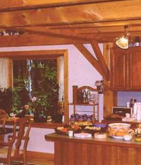 Interior Kitchen Design in a Post & Beam Home