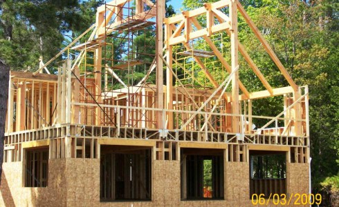 Timber Frame Installation