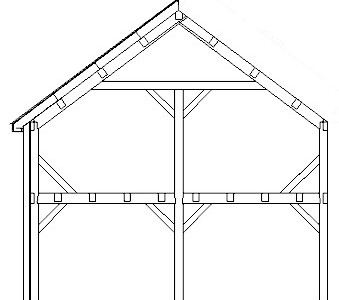 The Typical Bent for a Timber Frame Home