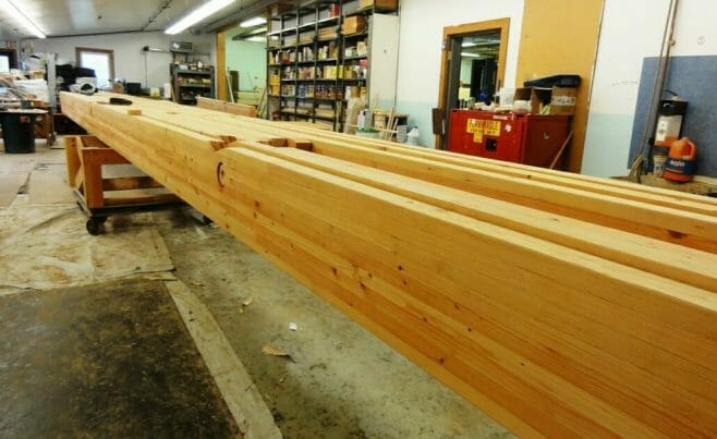 Heavy Timber Glulam Beam