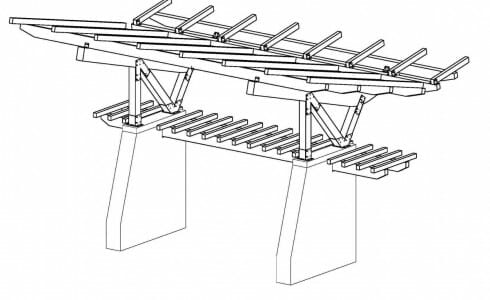 3D Nemacolin Canopy Shop Drawing