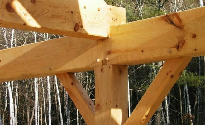 Traditional Joinery in Timber Home