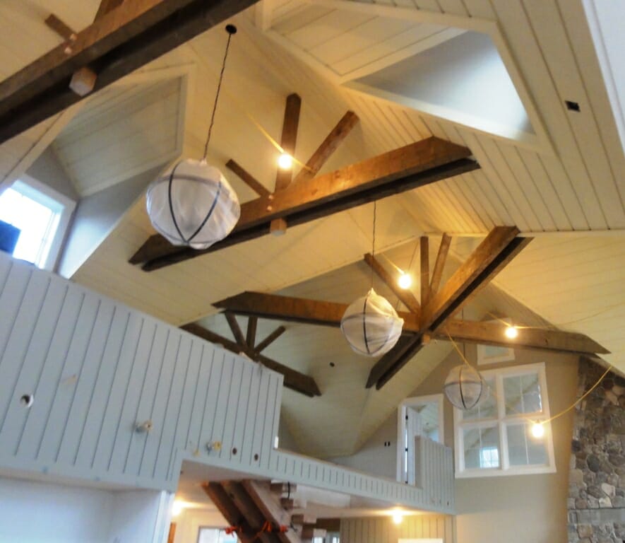 Decorative Reclaimed Timber Ceiling Beams